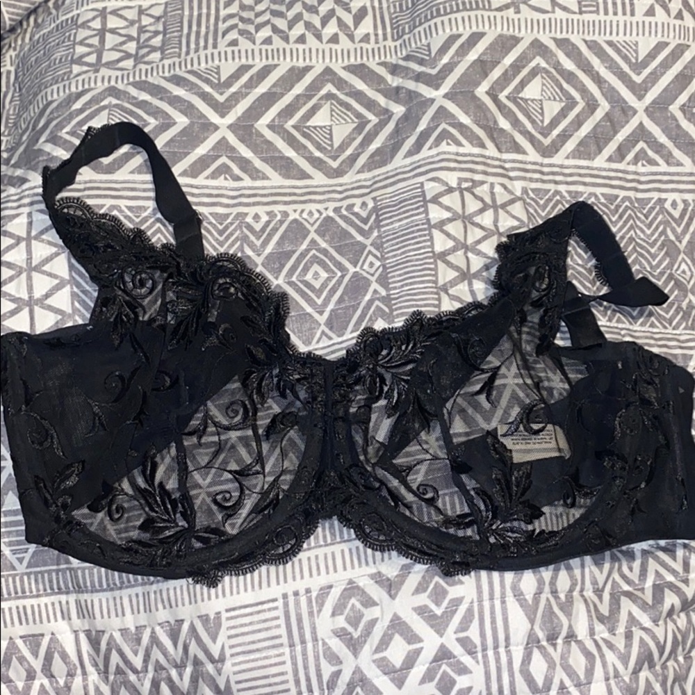 Soma Black Lace Bra